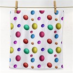 Egg Easter Texture Colorful Face Towel Front