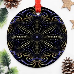 Fractal Mandale Ornament (round) by Sparkle