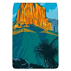 Guadalupe Mountains National Park With El Capitan Peak Texas United States Wpa Poster Art Color Removable Flap Cover (s) by retrovectors