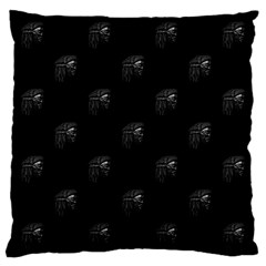 Arfican Head Sculpture Motif Print Pattern Large Cushion Case (two Sides) by dflcprintsclothing