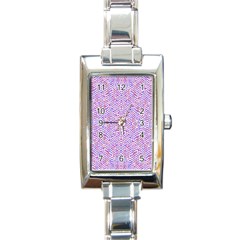 Stary Stars Rectangle Italian Charm Watch by Sparkle