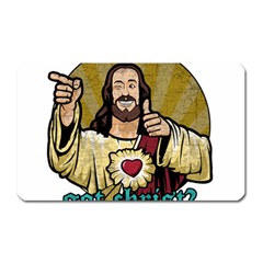 Buddy Christ Magnet (rectangular) by Valentinaart