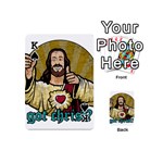 Buddy Christ Playing Cards 54 Designs (Mini) Front - SpadeK