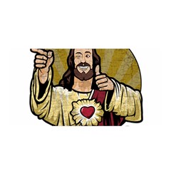 Buddy Christ Satin Wrap by Valentinaart