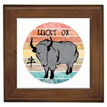 Chinese New Year ¨C Year of the Ox Framed Tile Front