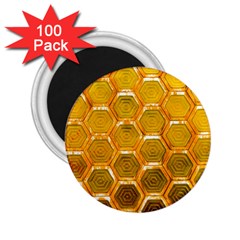 Hexagonal Windows 2 25  Magnets (100 Pack)  by essentialimage365