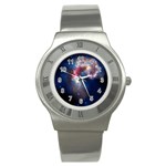 Galaxy Stainless Steel Watch Front