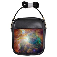 Colorful Galaxy Girls Sling Bag by ExtraAwesomeSauce