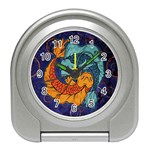 Koi Fish Travel Alarm Clock Front