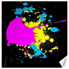 Splatter Splatter Canvas 16  X 16  by ExtraAwesomeSauce