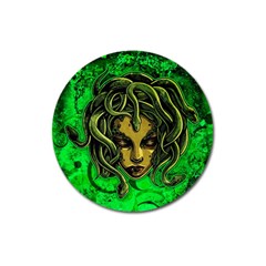 Medusa Magnet 3  (round) by ExtraAwesomeSauce