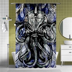 Kraken Shower Curtain 48  X 72  (small)  by ExtraAwesomeSauce