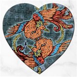 Chinese Phoenix Jigsaw Puzzle (Heart) Front