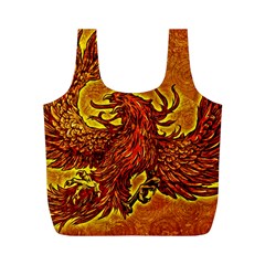 Phoenix Rising Full Print Recycle Bag (m) by ExtraAwesomeSauce