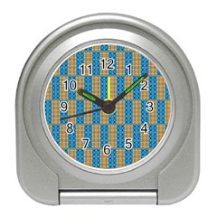 Tartan Pattern Travel Alarm Clock by ExtraAwesomeSauce