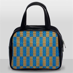 Tartan Pattern Classic Handbag (two Sides) by ExtraAwesomeSauce