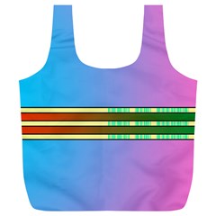 Vaporwave Hack The Planet 4 Full Print Recycle Bag (xl) by WetdryvacsLair