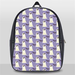 Halloween Ghost Bat School Bag (large) by Dutashop