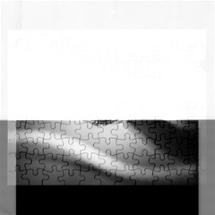 Black And White Snake Rectangular Jigsaw Puzzl by ExtraAwesomeSauce