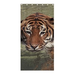 Swimming Tiger Shower Curtain 36  X 72  (stall)  by ExtraAwesomeSauce