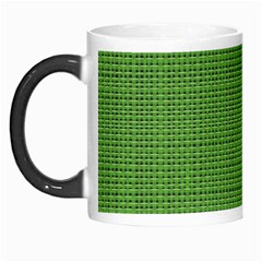 Green Knitted Pattern Morph Mugs by goljakoff