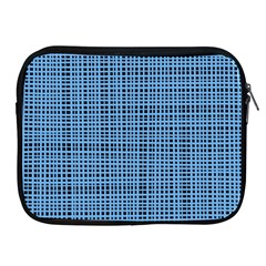 Blue Knitted Pattern Apple Ipad 2/3/4 Zipper Cases by goljakoff