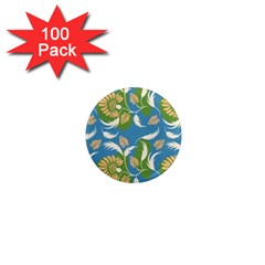 Folk Floral Pattern  Flowers Print  1  Mini Magnets (100 Pack)  by Eskimos