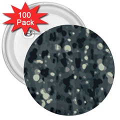 Abstract Texture Surface Print 3  Buttons (100 Pack)  by dflcprintsclothing