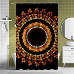 Mandala - 0009 - A Fast 24 Shower Curtain 48  x 72  (Small)  Curtain(48  X 72 ) - 42.18 x64.8  Curtain(48  X 72 )