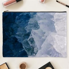 Storm Blue Ocean Cosmetic Bag (xxxl) by goljakoff