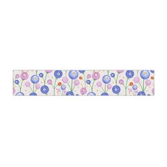 Watercolor Dandelions Flano Scarf (mini) by SychEva