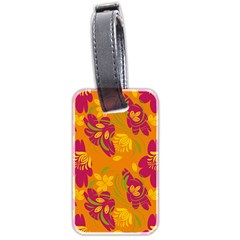 Folk Floral Pattern  Abstract Flowers Print  Seamless Pattern Luggage Tag (two Sides) by Eskimos