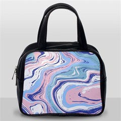 Vector Vivid Marble Pattern 11 Classic Handbag (one Side) by goljakoff