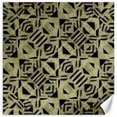 Linear Geometric Print Pattern Mosaic 2 Canvas 20  X 20  by dflcprintsclothing