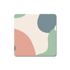 Abstract Shapes  Square Magnet by Sobalvarro