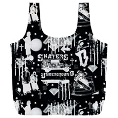 Skater-underground2 Full Print Recycle Bag (xxl) by PollyParadise