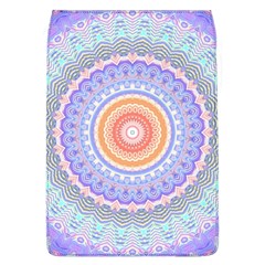 Pretty Pastel Boho Hippie Mandala Removable Flap Cover (l) by CrypticFragmentsDesign