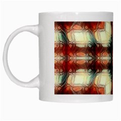 Royal Plaid  White Mugs by LW41021