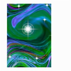 Night Sky Small Garden Flag (two Sides) by LW41021