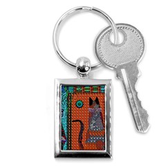 Cats Key Chain (rectangle) by LW41021