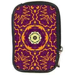 Tropical Twist Compact Camera Leather Case by LW323