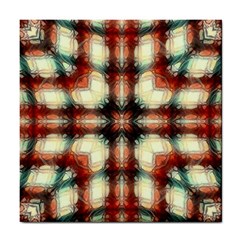 Royal Plaid Tile Coaster by LW323