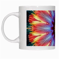 Passion Flower White Mugs by LW323