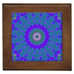 Bluebelle Framed Tile by LW323