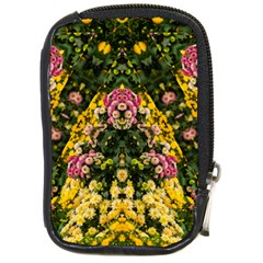 Springflowers Compact Camera Leather Case by LW323