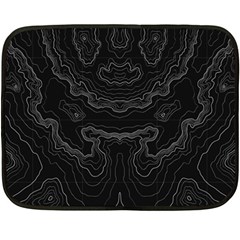 Topography Fleece Blanket (mini) by goljakoff