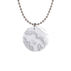 Topography Map 1  Button Necklace by goljakoff