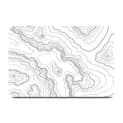 Topography Map Plate Mats by goljakoff