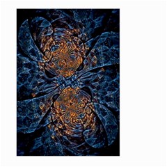 Fractal Galaxy Large Garden Flag (two Sides) by MRNStudios