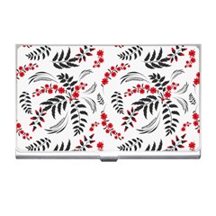 Folk Floral Pattern  Flowers Abstract Surface Design  Seamless Pattern Business Card Holder by Eskimos